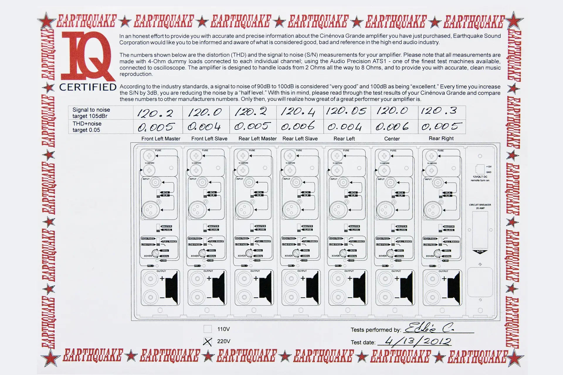 Cinenova Grande BR7 Amplifier - Image 24