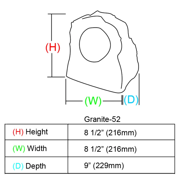GRANITE-52 Rock Speaker - Image 7