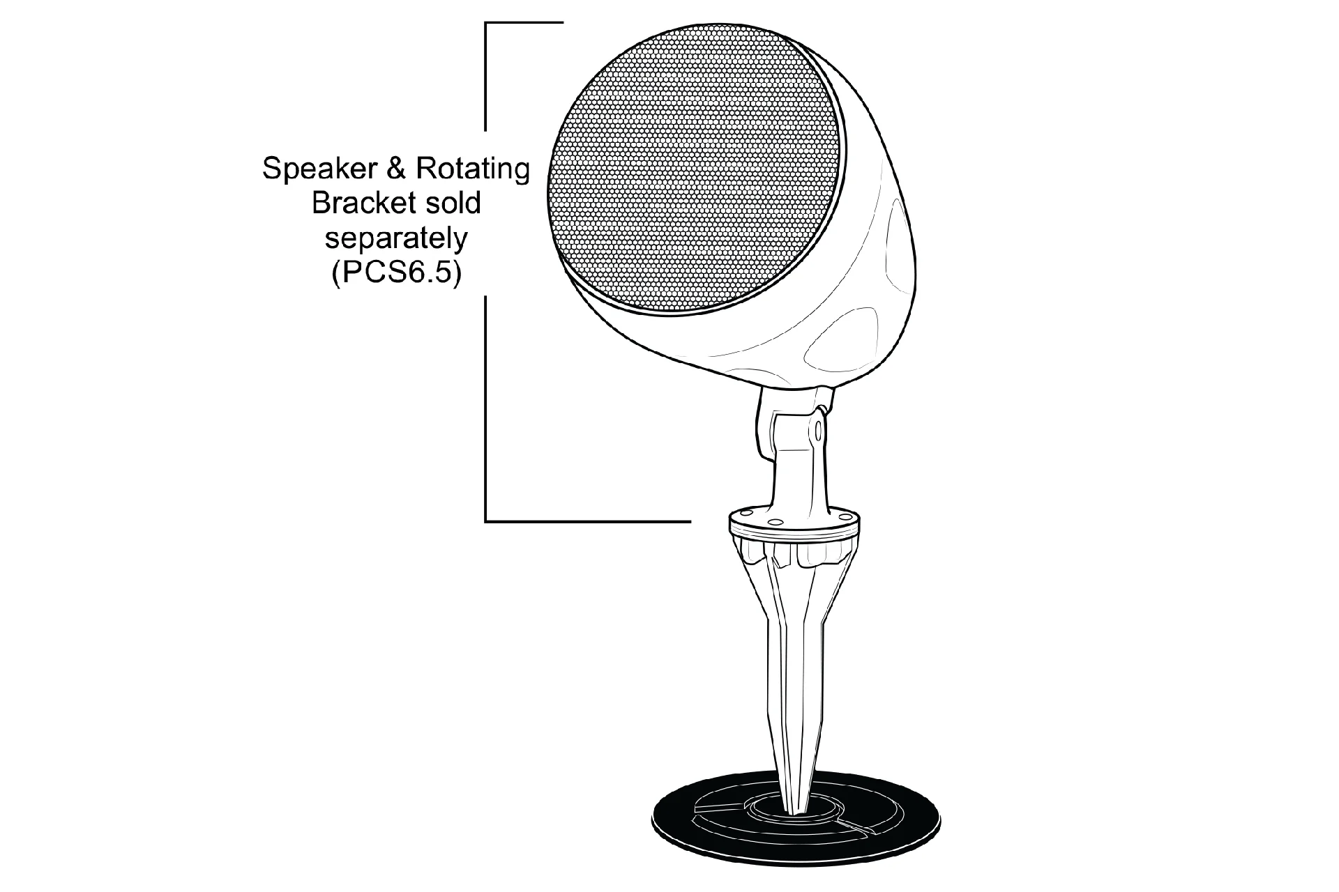 LSA-6.5 Speaker Stand - Image 3