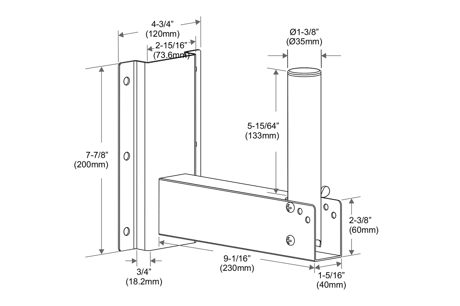 SM-145 Wall Mount - Image 4