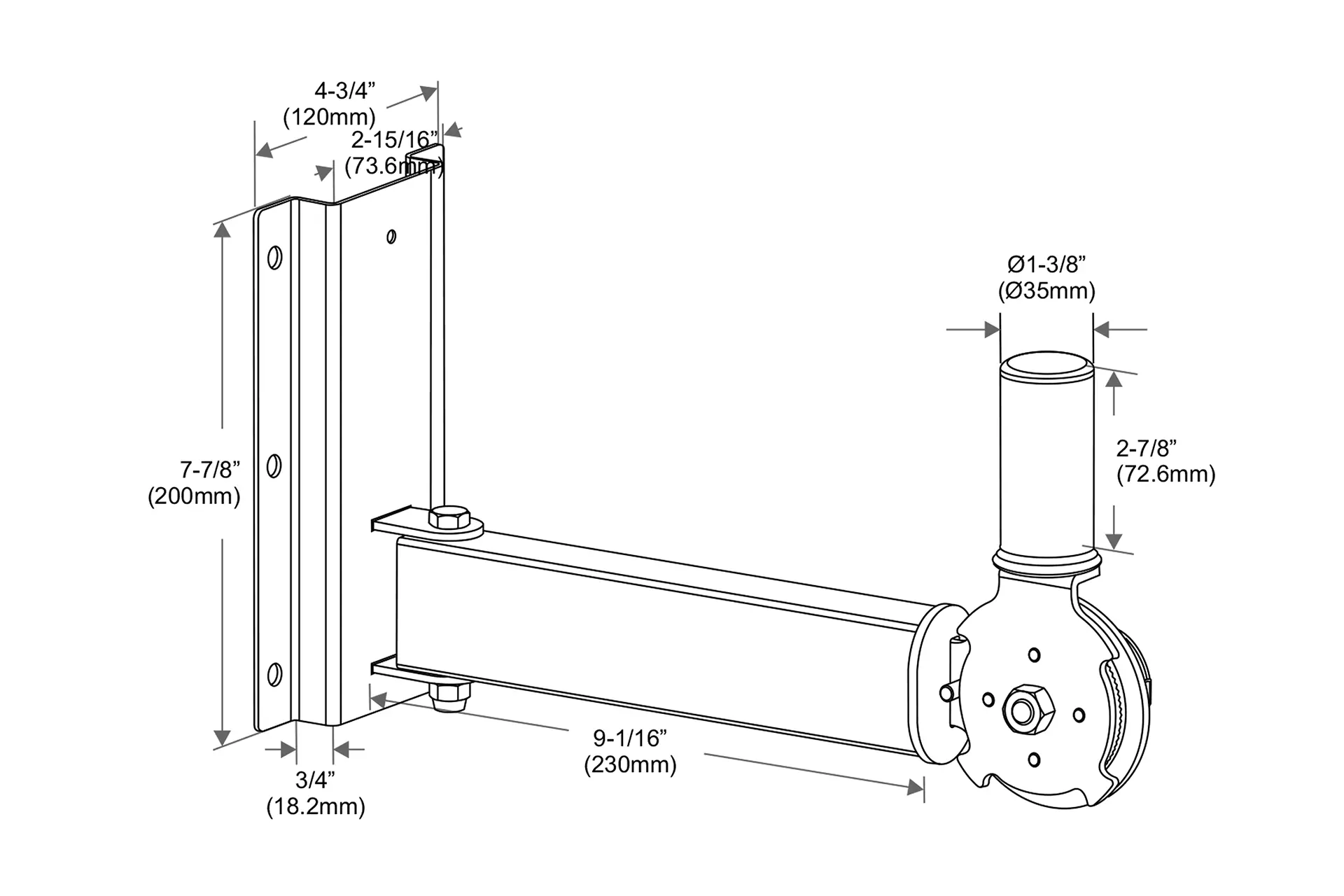 SM-238 Wall Mount - Image 3