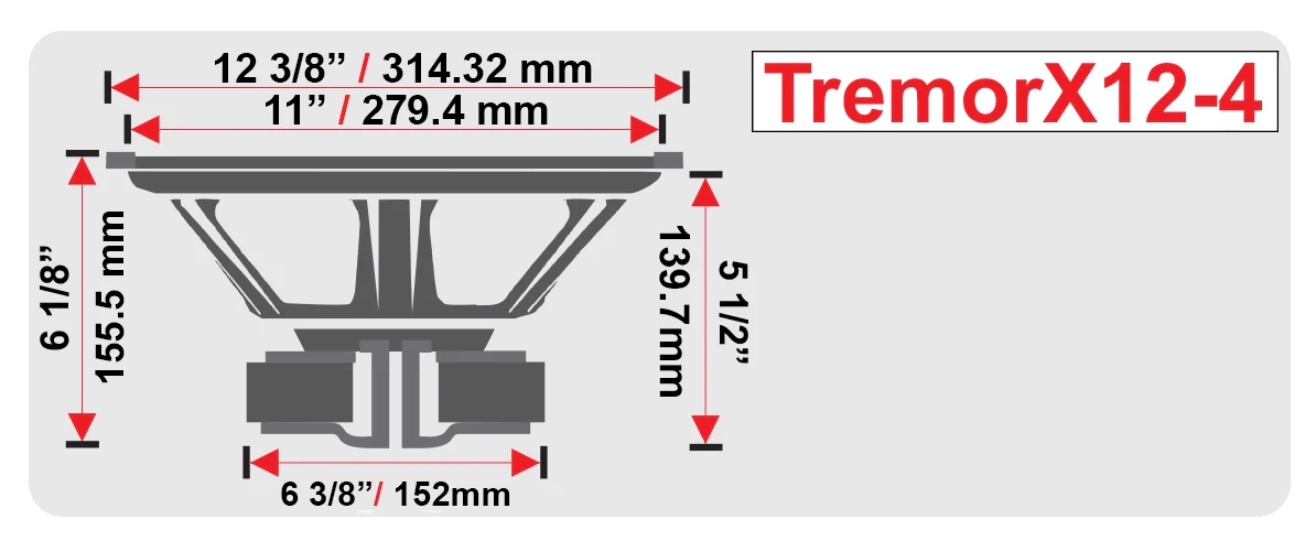 TremorX-12-4 Subwoofer - Image 11