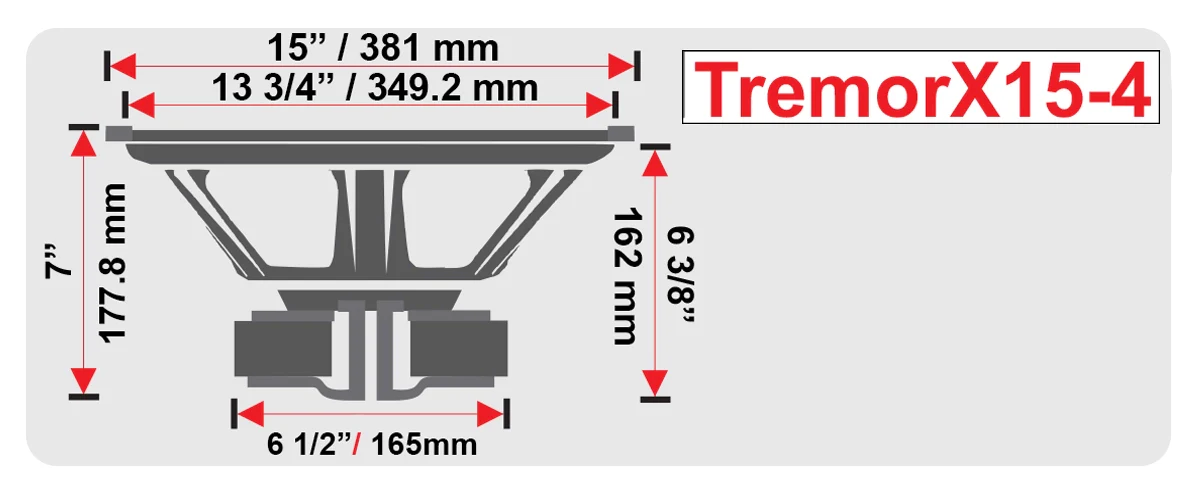 TremorX-15-4 Subwoofer - Image 11